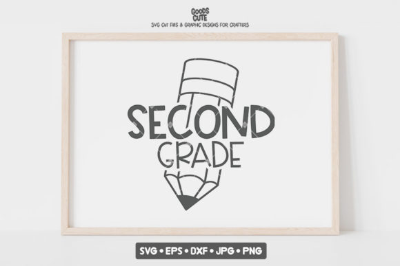 Back to School 2nd Second Grade SVG