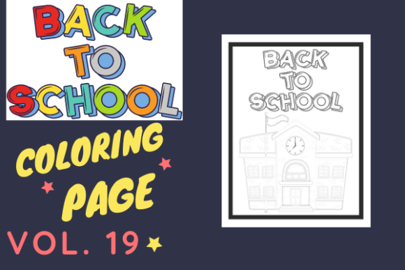 Back to School Coloring Pages 19: Creative KDP Ideas
