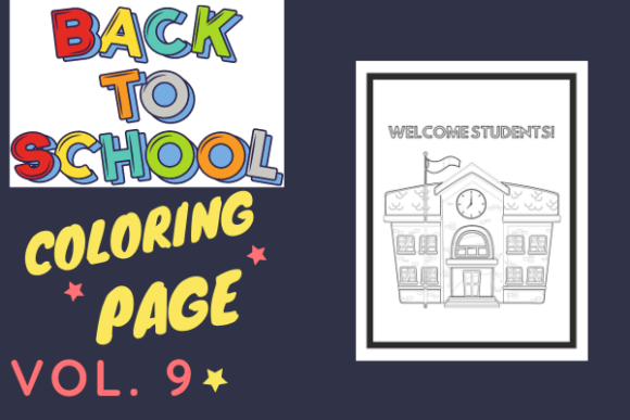Back to School Coloring Pages 9 – KDP: A Strategic Asset for Your Coloring Book Business