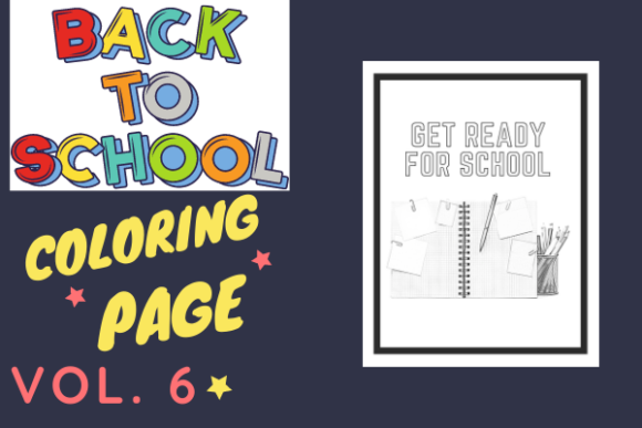 Back to School Coloring Pages for KDP Success