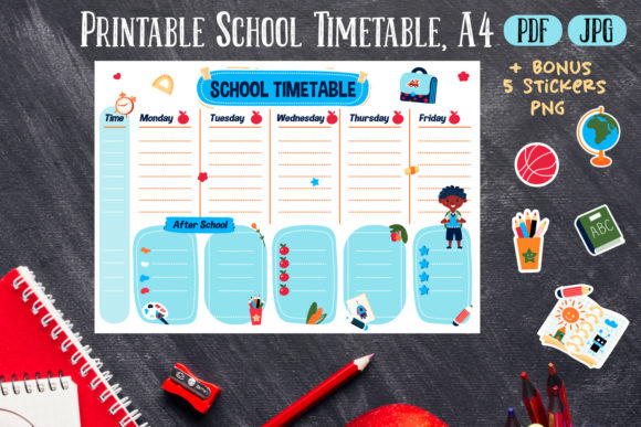 Boost Your Childβs Success This Year: The Complete Guide to Using a Back to School Timetable & Printable Planner