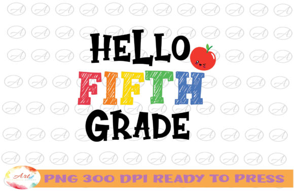 Hello Fifth Grade: Your New Favorite 5th Grade Back to School Design