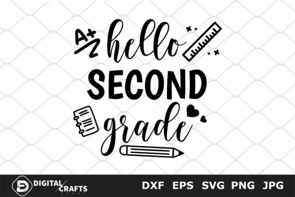 Hello Second Grade SVG: A Strategic Asset for Back-to-School Planning