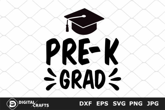 Pre-k Grad Back to School SVG for Creative Projects